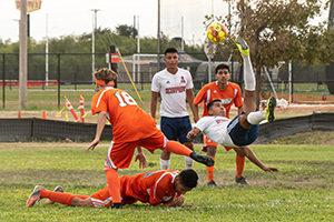 The TSC Scorpions Men's Soccer Club defeated UTRGV at Edinburg.